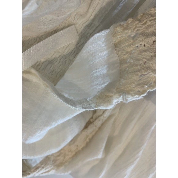 WATER WATER EVERY WEAR Swimsuit Cover-up sz M Cardigan Weave Over Waist Tie - Picture 5 of 16